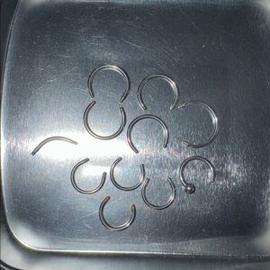 Silver Nose Ring’s - Collection Of Multiple Sizes